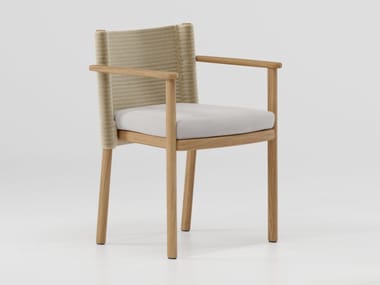 GIRO - Garden chair with armrests by Kettal