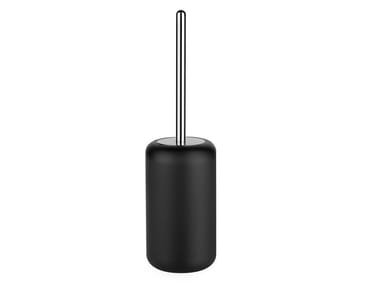 GOCCIA - Porcelain stoneware toilet brush by Gessi