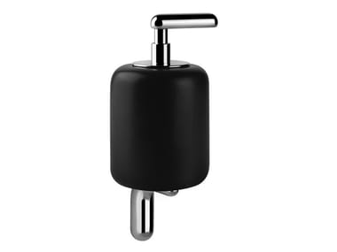 GOCCIA - Wall-mounted porcelain stoneware Bathroom soap dispenser by Gessi