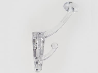 HANG UP - Wall-mounted polycarbonate coat rack by Danese Milano