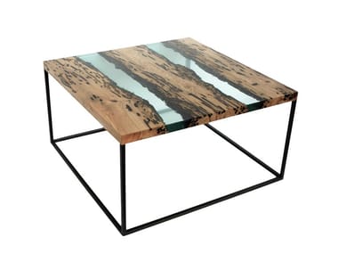 JETTY - Square coffee table by alcarol