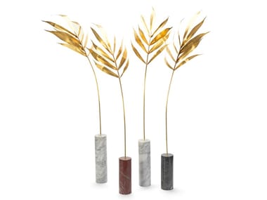 KENTIA PALM - Marble decorative object by Visionnaire