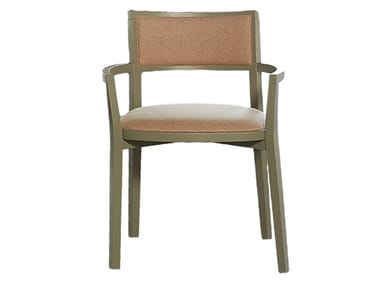 KHA 22 - Wooden chair with integrated cushion by Very Wood