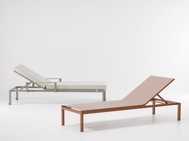 LANDSCAPE - Stackable fabric sun lounger by Kettal