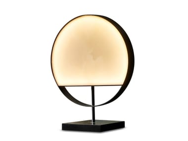 LUNA - LED onyx table lamp by Cantori