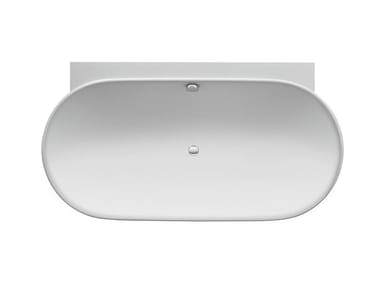 LUV - Oval bathtub by Duravit