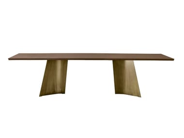 MAGGESE - Rectangular wooden table by Miniforms