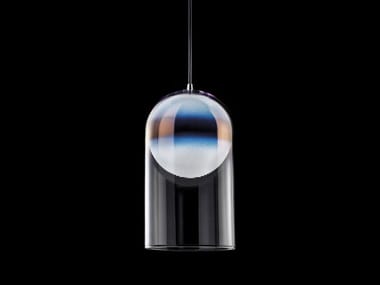 MARTA - LED blown glass pendant lamp by Italamp