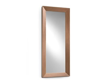 MATERICA - Rectangular wall-mounted framed mirror by I 4 Mariani
