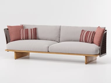 MESH - Fabric garden sofa by Kettal