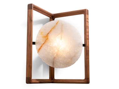 MOON EYE - Wooden wall light by Visionnaire