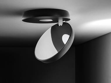 NAUTILUS - LED adjustable ceiling aluminium spotlight by Lodes