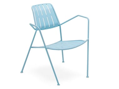 OSMO - Garden easy chair with armrests by Prostoria