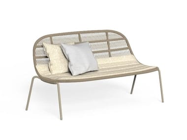 PANAMA - 2 seater rope garden sofa by Talenti