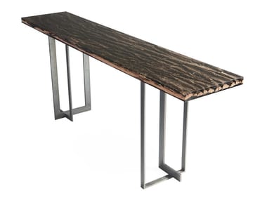 PHELLEM - Rectangular console table by alcarol