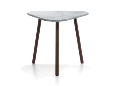 PIPER 010 - Triangular stone garden side table by RODA