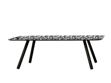 PIXIE - Rectangular marble table by Miniforms