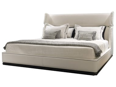 REVERIE - Double bed with upholstered headboard by Visionnaire
