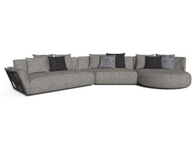 SCACCO - Sectional fabric garden sofa by Talenti