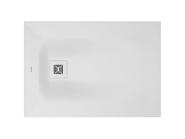 SUSTANO 1000 x 700 - Rectangular DuraSolid shower tray by Duravit