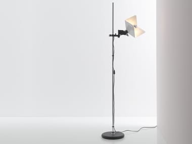 TRIEDRO - LED iron floor lamp by Stilnovo