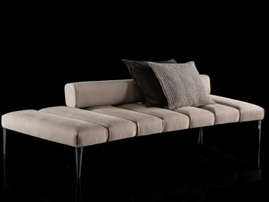 VERTIGO - Upholstered fabric bench by Henge