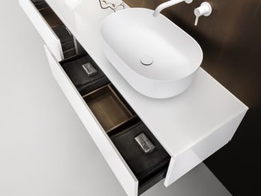 VIAVENETO - Vanity unit with drawers by Falper