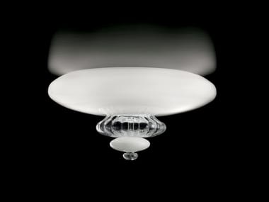 PIGALLE - Venetian crystal ceiling lamp by Barovier&Toso
