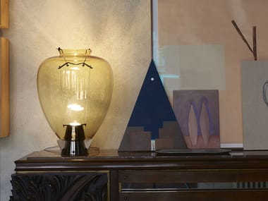 VERONESE - Venetian crystal table lamp by Barovier&Toso