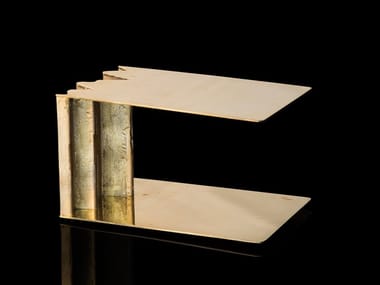 BE MINE - Low brass side table by Henge