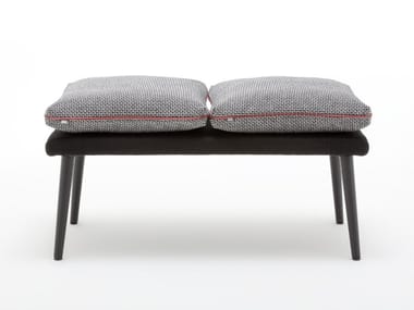 ROLF BENZ 945 - Upholstered fabric bench by Rolf Benz