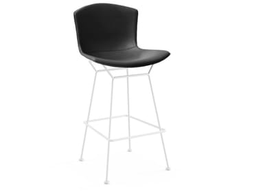 Bertoia - Leather Stool with Back (Request for Quotation)