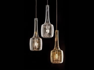 BOSSANOVA 4010/S - Blown glass pendant lamp by Italamp