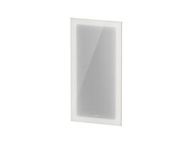 CAPE COD - Wall-mounted bathroom mirror with integrated lighting by Duravit