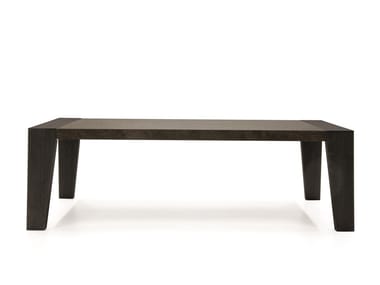 CARTAGENA - Rectangular wooden table with marble top by Pianca
