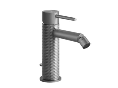 CESELLO - Countertop stainless steel washbasin mixer with pop up waste by Gessi