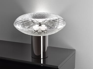 CICLA 203/LG - LED blown glass table lamp by Italamp