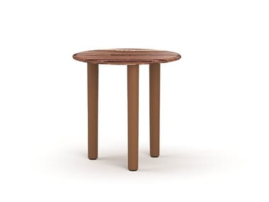RIBAN - Wooden coffee table by Turri