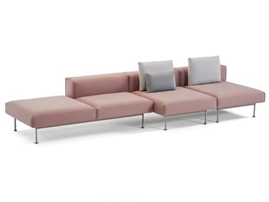 CONVERT - Sectional 4 seater fabric garden sofa by Prostoria