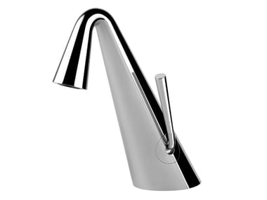 CONO - Countertop 1 hole chromed brass washbasin mixer by Gessi