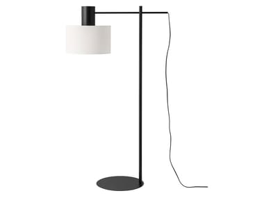 CYLS - Metal floor lamp with polyester shade by Estiluz