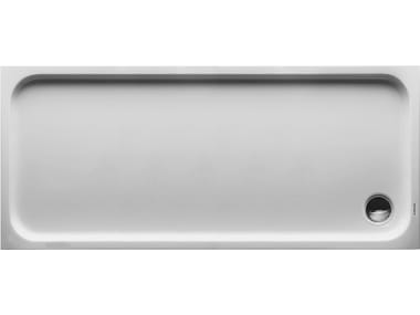 D-CODE - Rectangular acrylic shower tray by Duravit