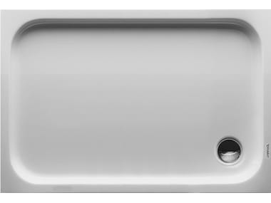 D-CODE - Rectangular acrylic shower tray by Duravit