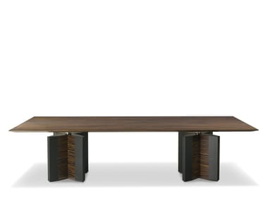 DE_SYMETRIA - Rectangular meeting table by I 4 Mariani