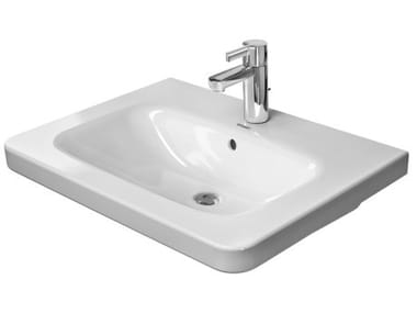 DURASTYLE - Rectangular washbasin with overflow by Duravit