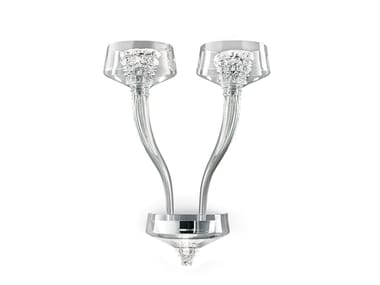 ROSATI - Venetian crystal wall lamp by Barovier&Toso