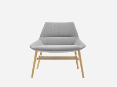 DUNAS XL - Fabric easy chair by Inclass