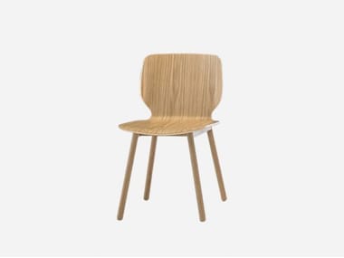 NIM - Wood veneer chair by Inclass