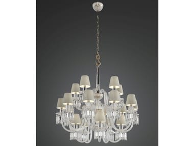 EGLE - LED dimmable crystal chandelier by Italamp