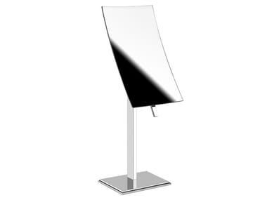 ELEGANZA - Countertop brass shaving mirror by Gessi